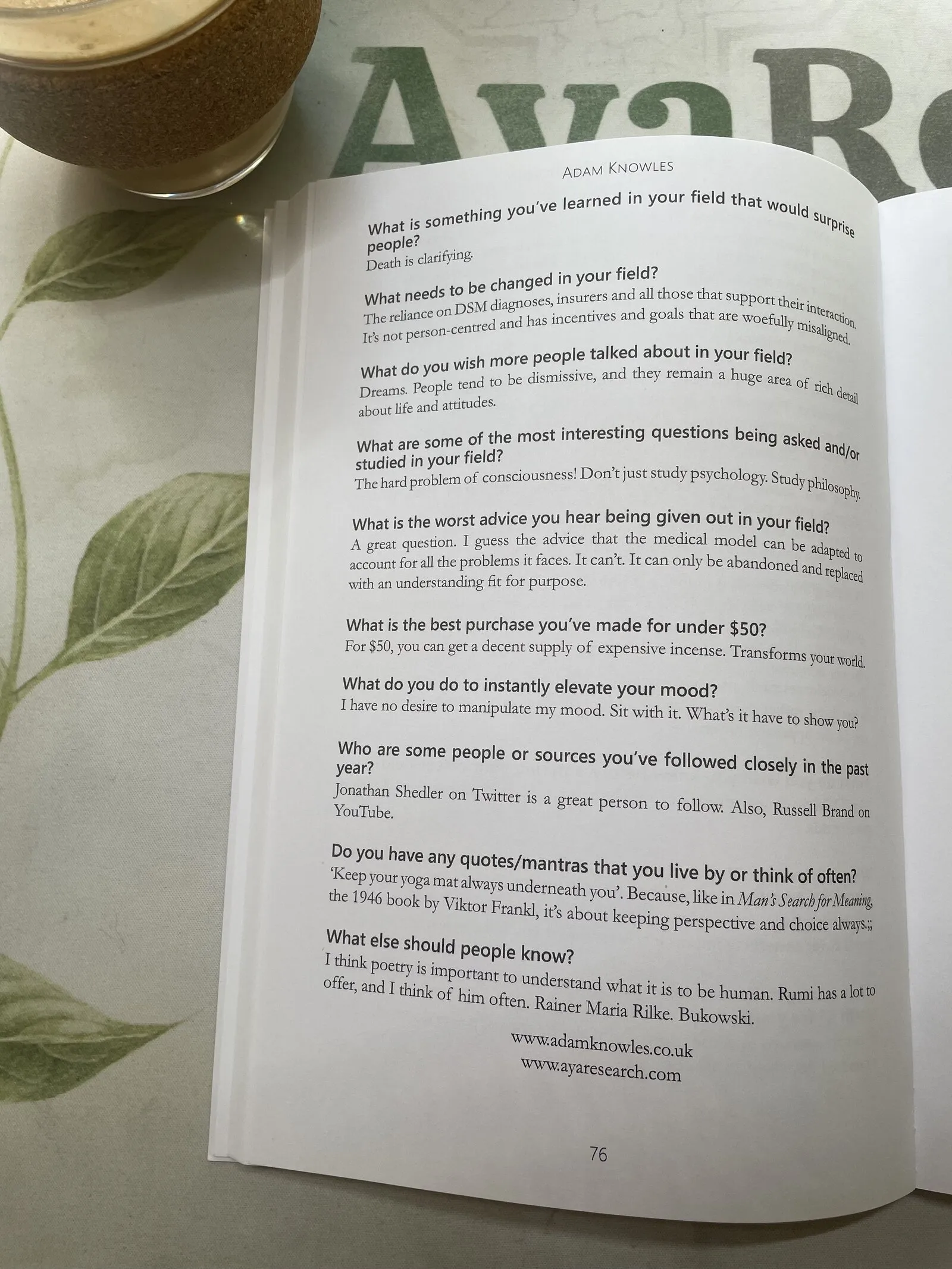 Hidden Careers in Psychology contents