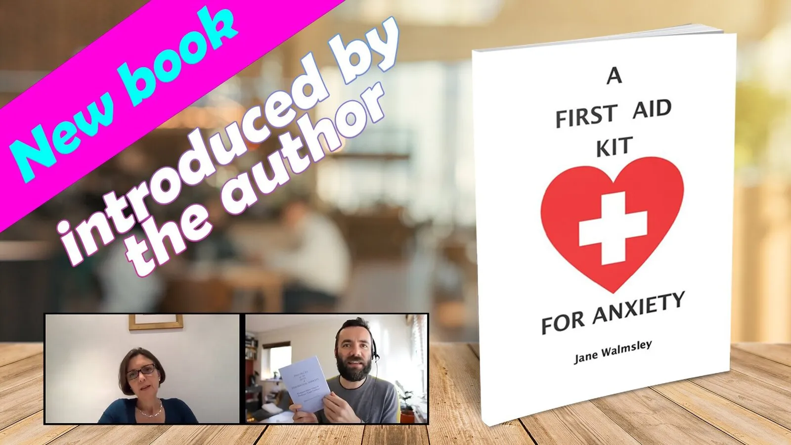 ‘First Aid Kit for Anxiety’, a new book