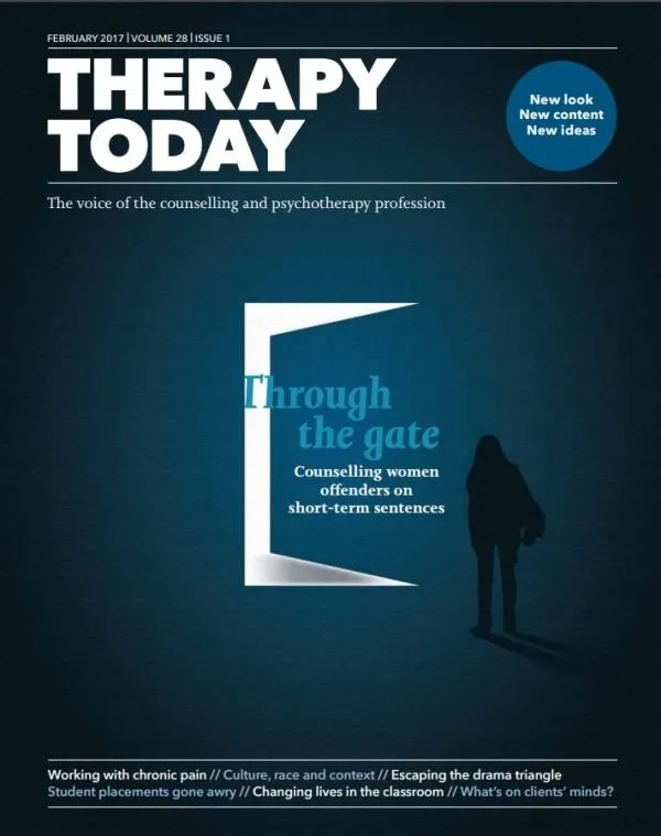 Letter in Therapy Today magazine