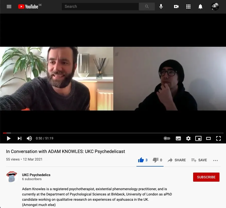 UKC Psychedelicast: interview