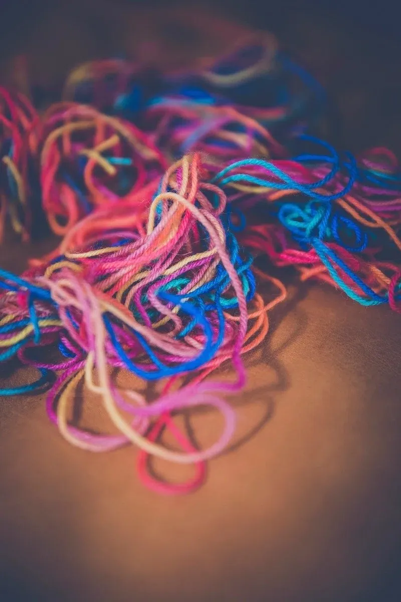 Tangled threads. Anyone got a philosophical razor?