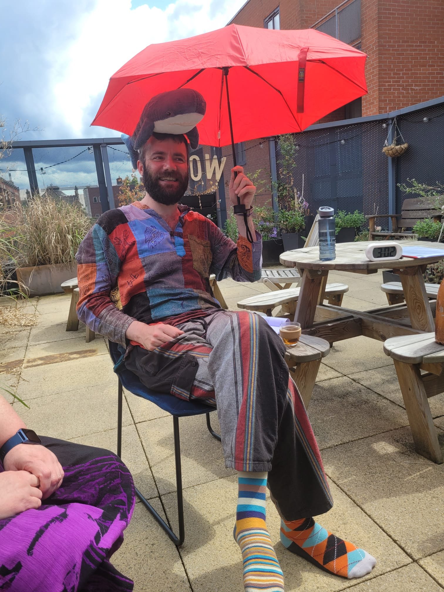  Me and my new friend BLÅHAJ 