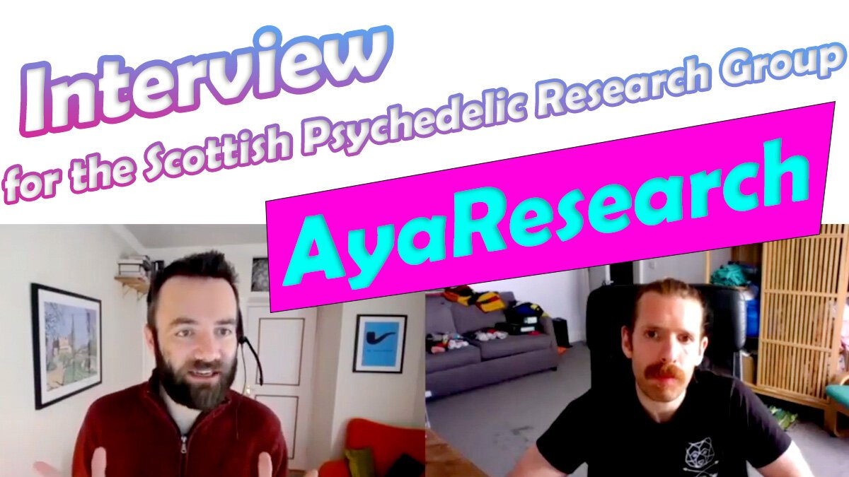 An interview for the Scottish Psychedelic Research Group